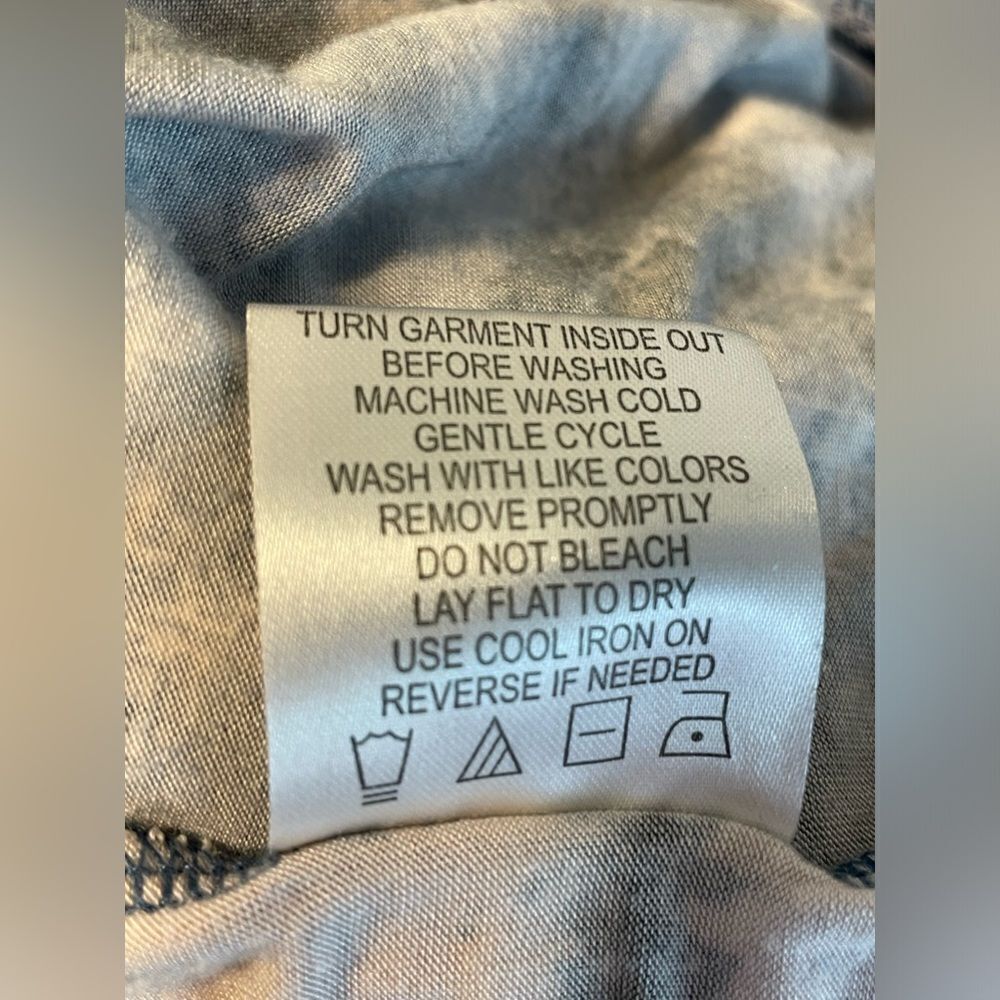 Threads 4 Thought Tie Dye Flutter Sleeve M - image 7